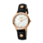 Ferre Milano ladies white mop dial leather watch