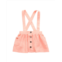 BOBOLI button overall skirt