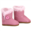 Teamson sophias winter boots for 18 dolls, pink