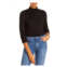 Fore womens knit shimmer turtleneck sweater