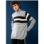 Campus Sutra men stylish striped casual sweaters