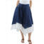 DKNY Pure womens linen long a-line skirt