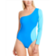 sports illustrated swim one-shoulder one-piece