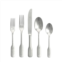Fortessa ashton antiqued flatware 5 piece place setting, stainless steel
