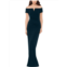 X by Xscape womens knit off-the-shoulder evening dress