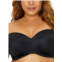 Curvy Couture womens smooth multiway strapless bra