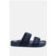 London Rag nautic casual platforms slides