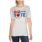 Girl Dangerous go vote womens graphic short sleeve t-shirt