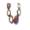 Tagua Jewelry la boca necklace in poppy/beige