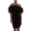Yaura faari womens ruched velvet cocktail and party dress