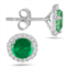 The Eternal Fit 14k 1.14 ct. tw. emerald earrings