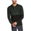 Scott & Scott London colorblocked wool & cashmere-blend polo shirt