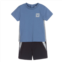 Armani blue t-shirt & shorts set