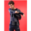 Campus Sutra men blue checked pullover sweater