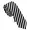 Denny Rose blue striped classic adjustable men silk mens tie