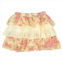 Flowers by zoe girls rose chiffon skirt in yellow