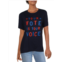 Girl Dangerous your vote is your voice womens graphic short sleeve t-shirt
