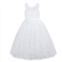 Tulleen white rossemere lace embroidered tulle dress