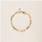 Joey Babi 18k gold plated paper clip anne bracelet 9