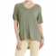 Another Love taylor raglan sleeve top in chive