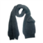Nirvanna Designs laurent rib scarf in charcoal