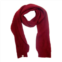 Nirvanna Designs laurent rib scarf in burgundy