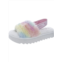 Koolaburra fuzzn ii pastel womens faux fur slip-on slingback slippers