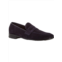 The Men mens suede slip on penny loafers