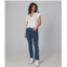 Lola Jeans kate-eb- high rise straight jeans - inseam 28