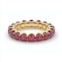 The Eternal Fit ruby eternity ring