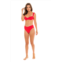 JMP The Label sydney high waist full coverage bikini bottom - amore red paisley