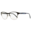 Emilio Pucci womens oval eyeglasses ep5029 001 black/ruthenium 53mm