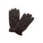 Surell Accessories pieced leather gloves