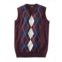 KingSize Big & Tall V-Neck Argyle Sweater Vest
