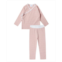 Stellou & Friends Baby Girls Baby Newborn Matching Side Snap Kimono Top and Pants Set