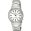 Gino Franco Mens Marina Round White Dial Stainless Steel Bracelet Watch