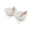 INFUSE Asian Ceramic 8 Piece Ramen Bowl Set