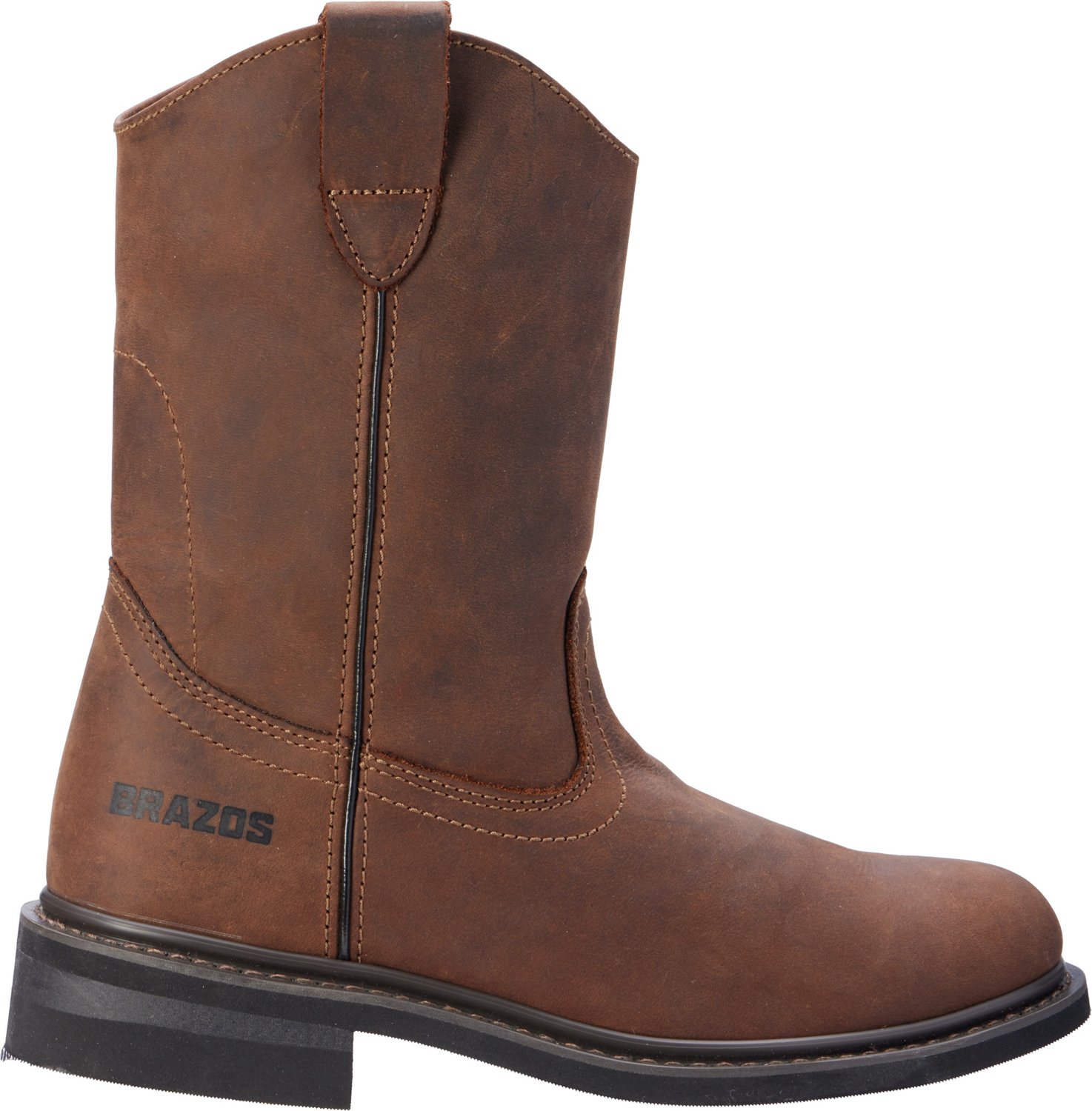 Brazos Mens Crazy Horse II Western Boots