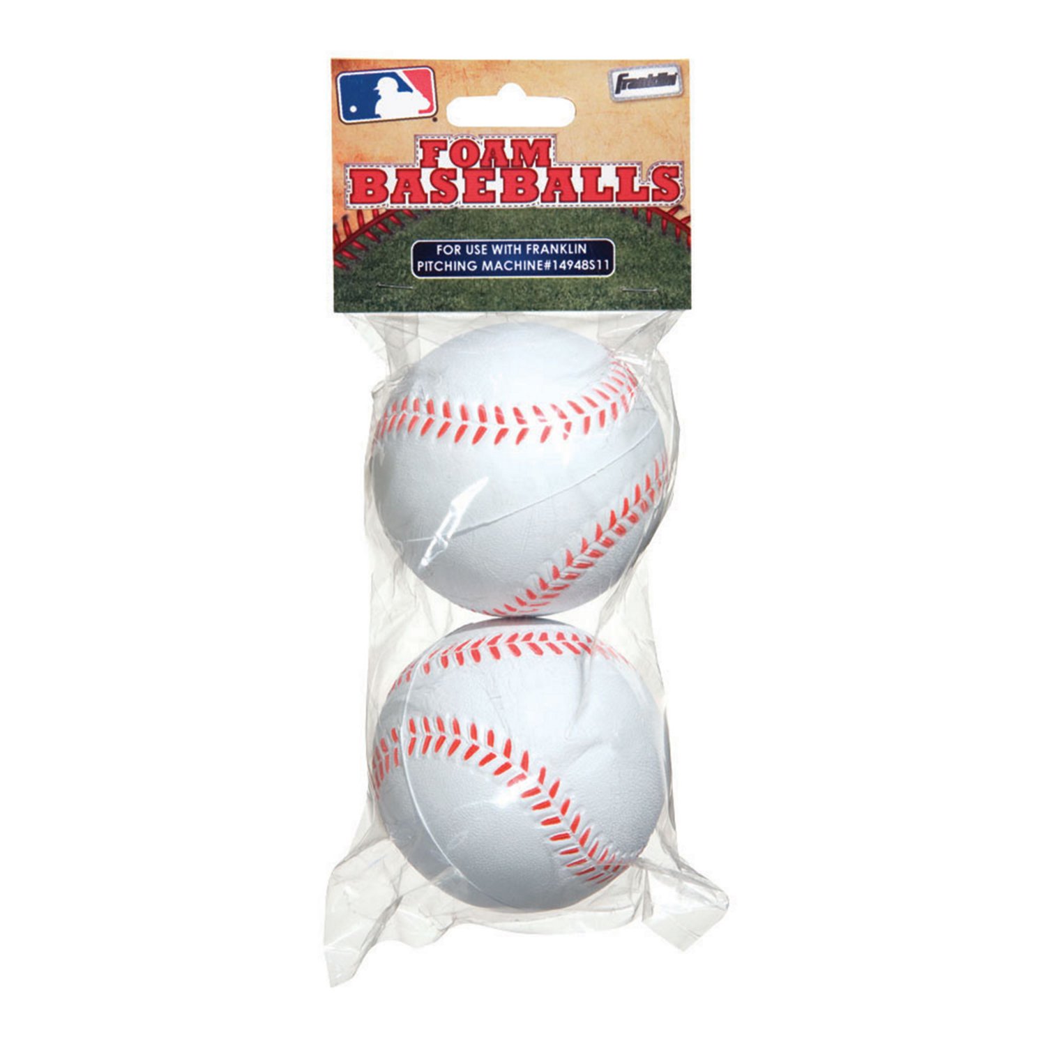Franklin Replacement Pitching Machine Balls 2-Pack