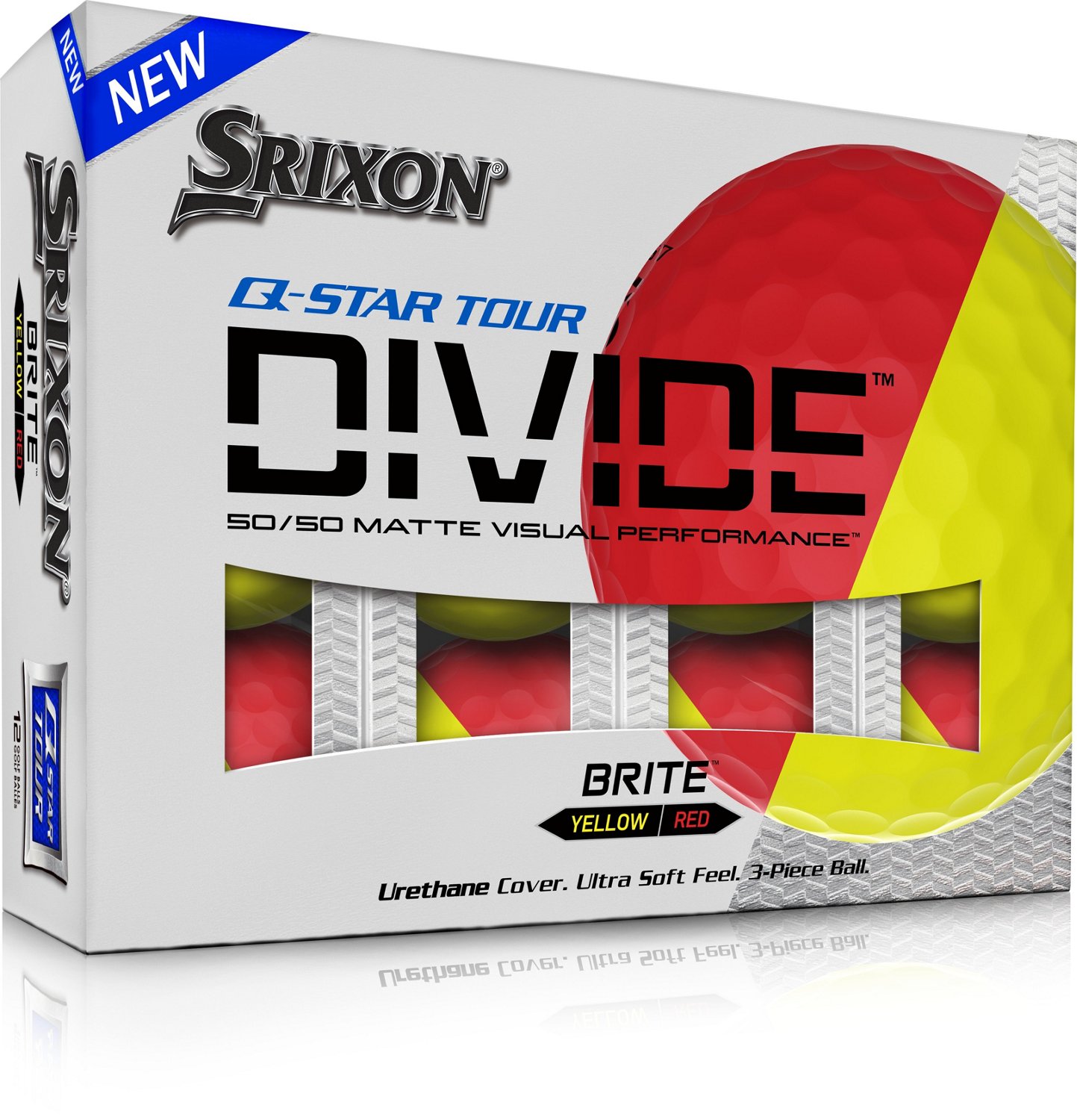SRIXON Q-Star Tour Divide Golf Balls 12-Pack