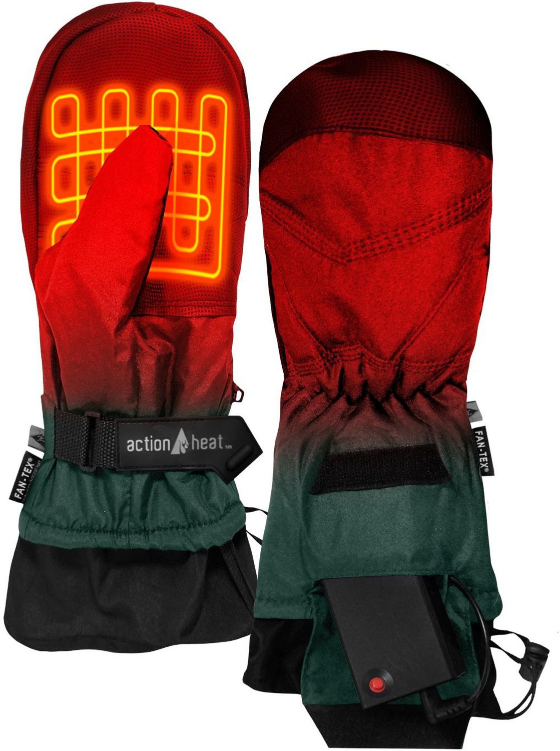 ActionHeat Adults AA Battery Heated Mittens