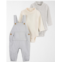 Carters Multi Baby Organic Cotton Mock Neck Bodysuits & Corduroy Overall Set