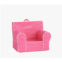 Potterybarn My First Anywhere Chair, Bright Pink with White Piping