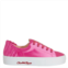 Charlotte Olympia Ladies Pink Sneaker Satin W Pleat Bk, Brand Size 36 ( US Size 6 )