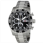 Invicta II Black Dial Chronograph Stainless Steel Mens Watch
