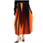 Mm6 Maison Margiela MM6 Ladies Bicolor Pleated Skirt, Brand Size 38 (US Size 6)