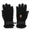 Moncler Mens Black Grenoble Padded Paneled Gloves, Size Large