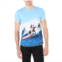 Orlebar Brown Mens Surf-Print Photographic T-Shirt, Size X-Small