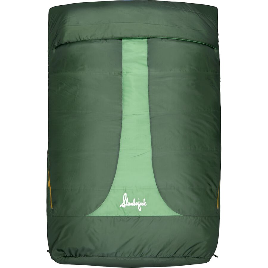 Slumberjack Grizzly Glades 25F 2P Hooded Sleeping Bag: 25F Synthetic