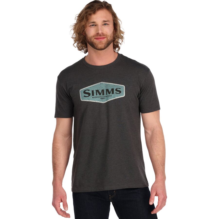 Simms Logo Frame T-Shirt - Mens